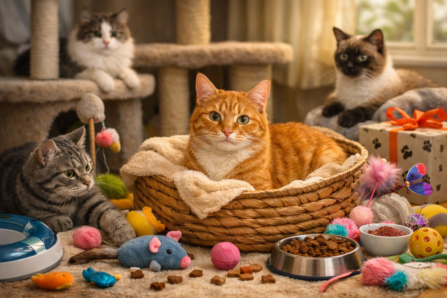 Сегодня отмечается День уважения к кошкам