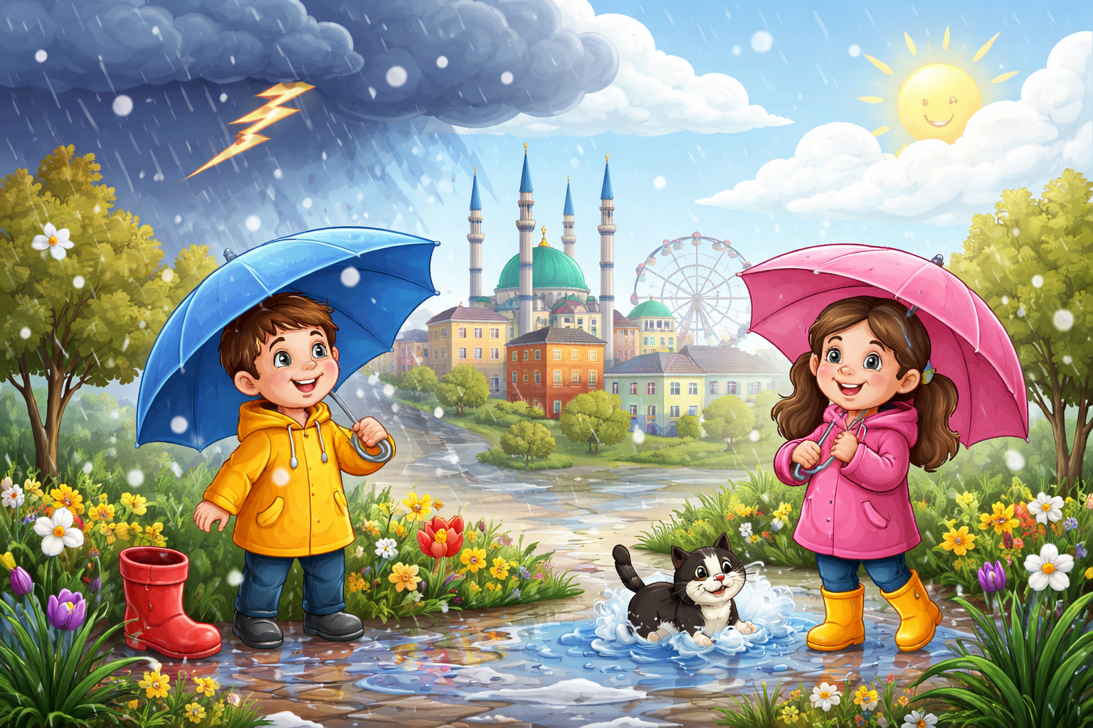 Дождик и мокрый снег: готовься к погодным сюрпризам!