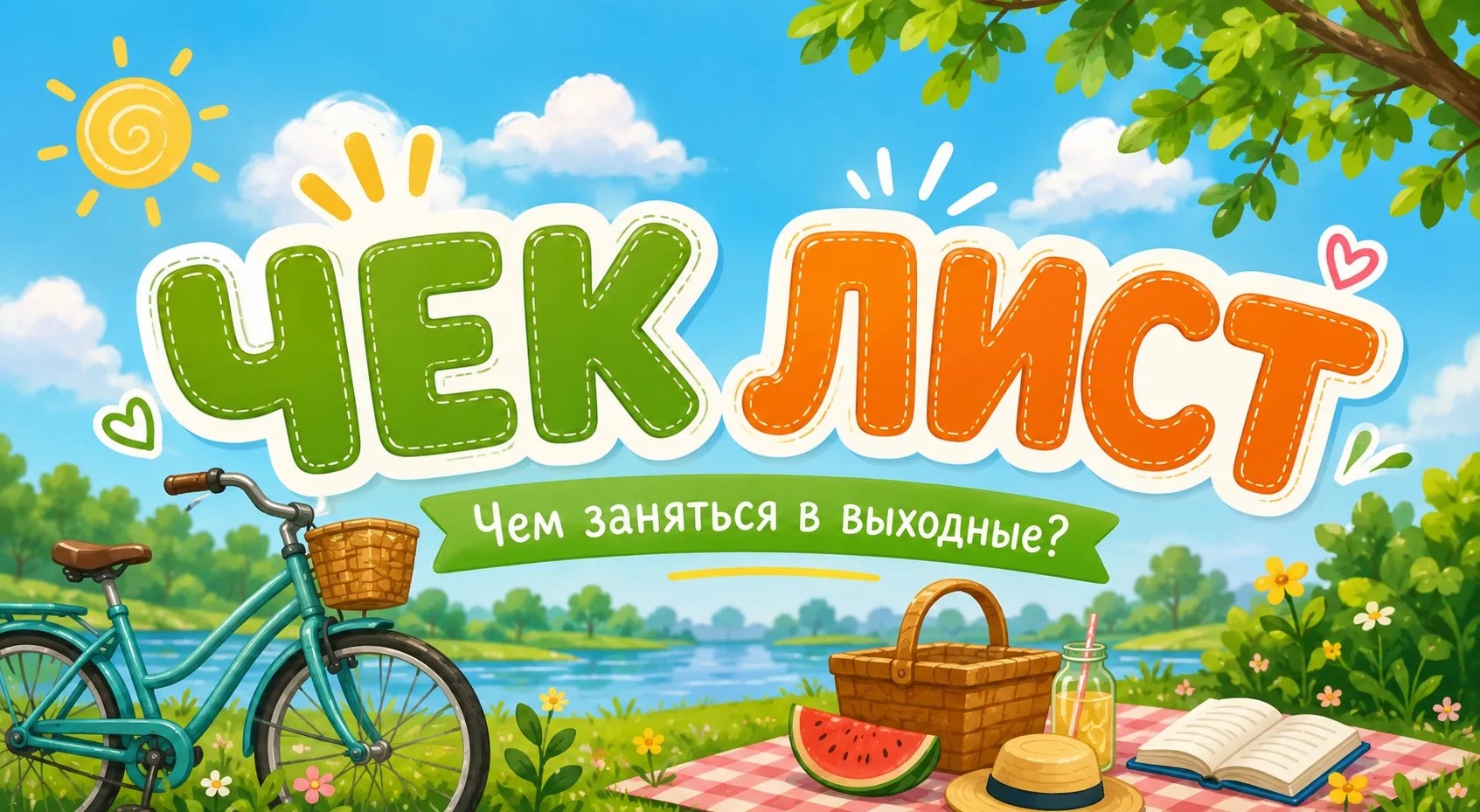 Чек лист для идеальных выходных
