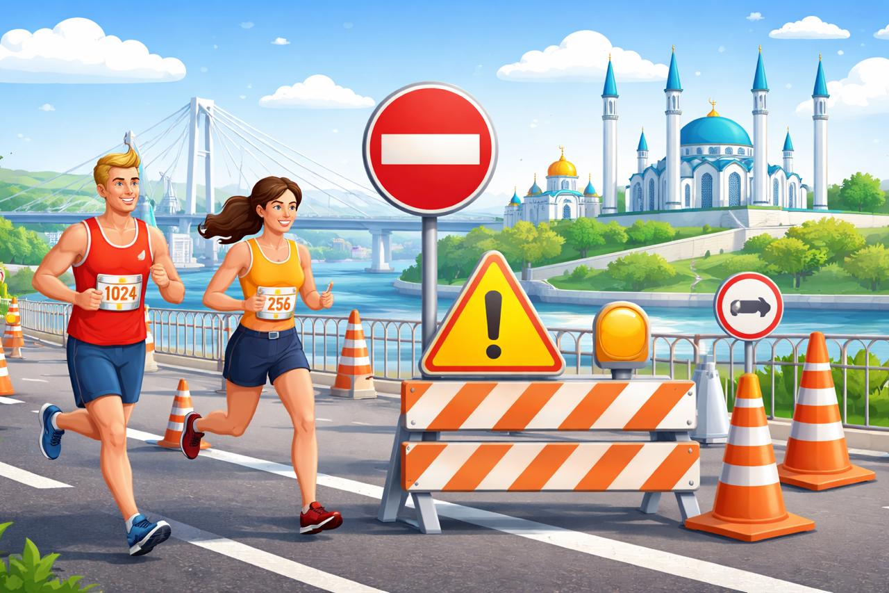 Из-за марафона в городе временно закроют ряд улиц