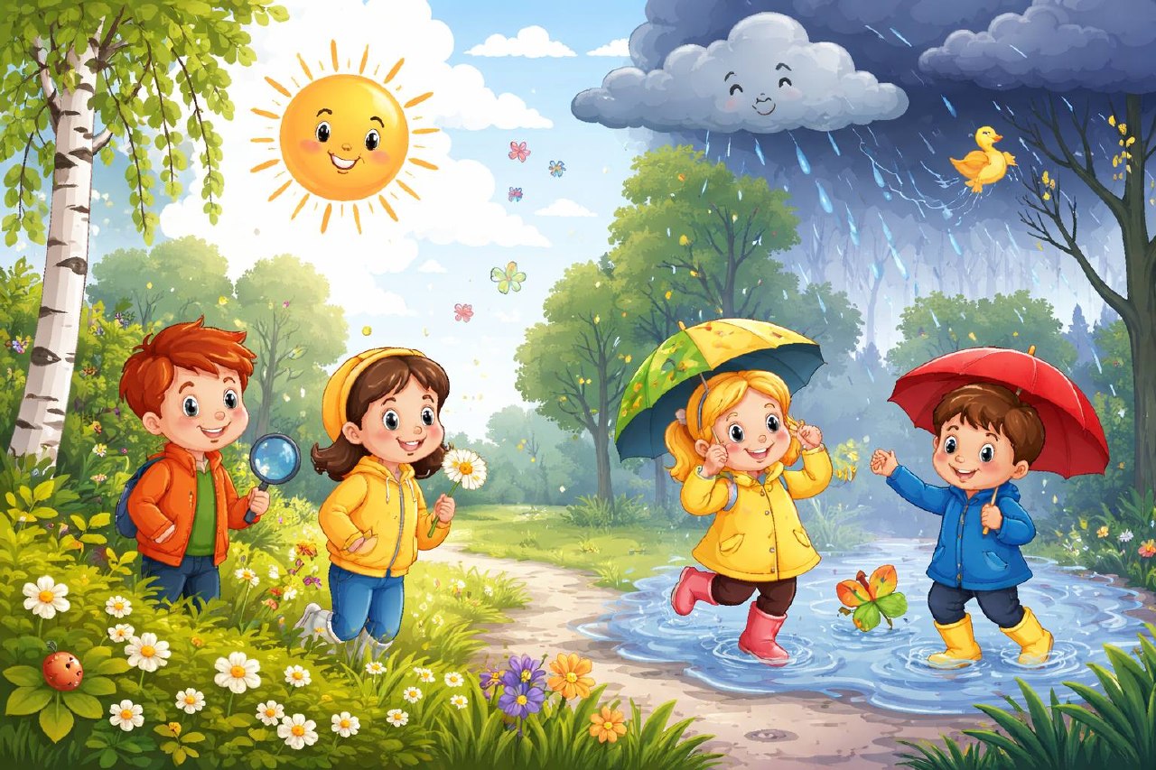 Прогноз погоды на начало апреля