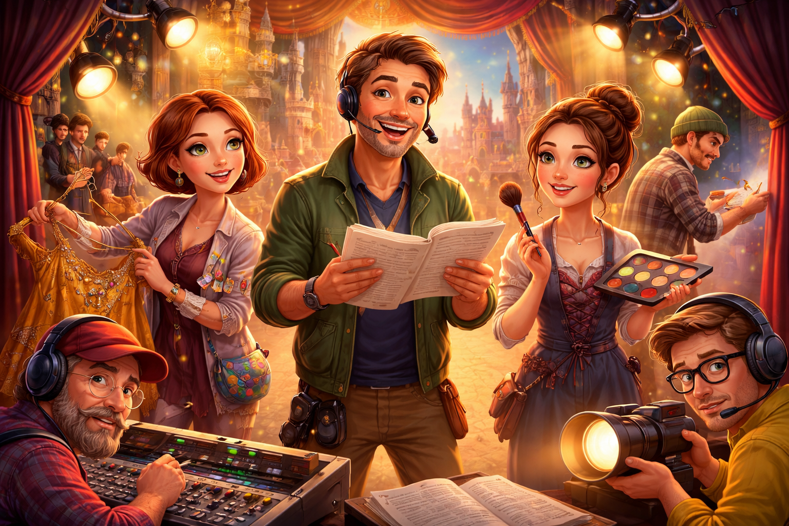 Кто работает в театре, кроме актёров?