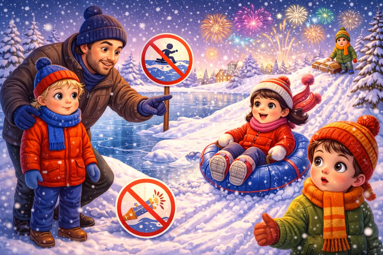 Правила безопасности зимой: важные советы для детей