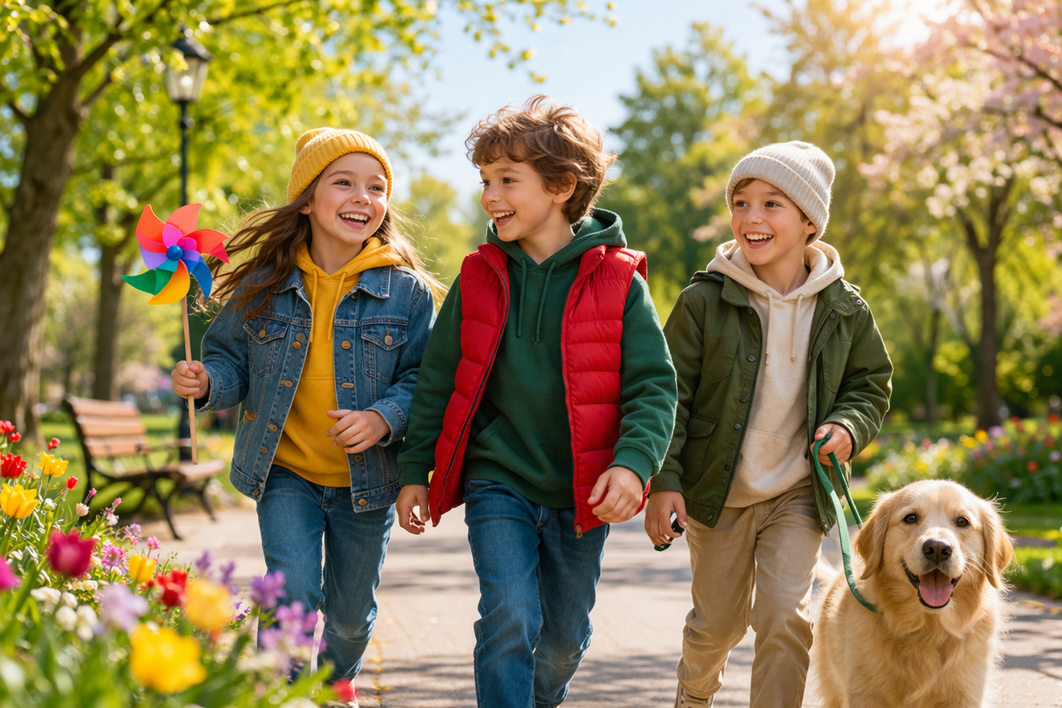 День прогулки по парку – свежий воздух и веселье