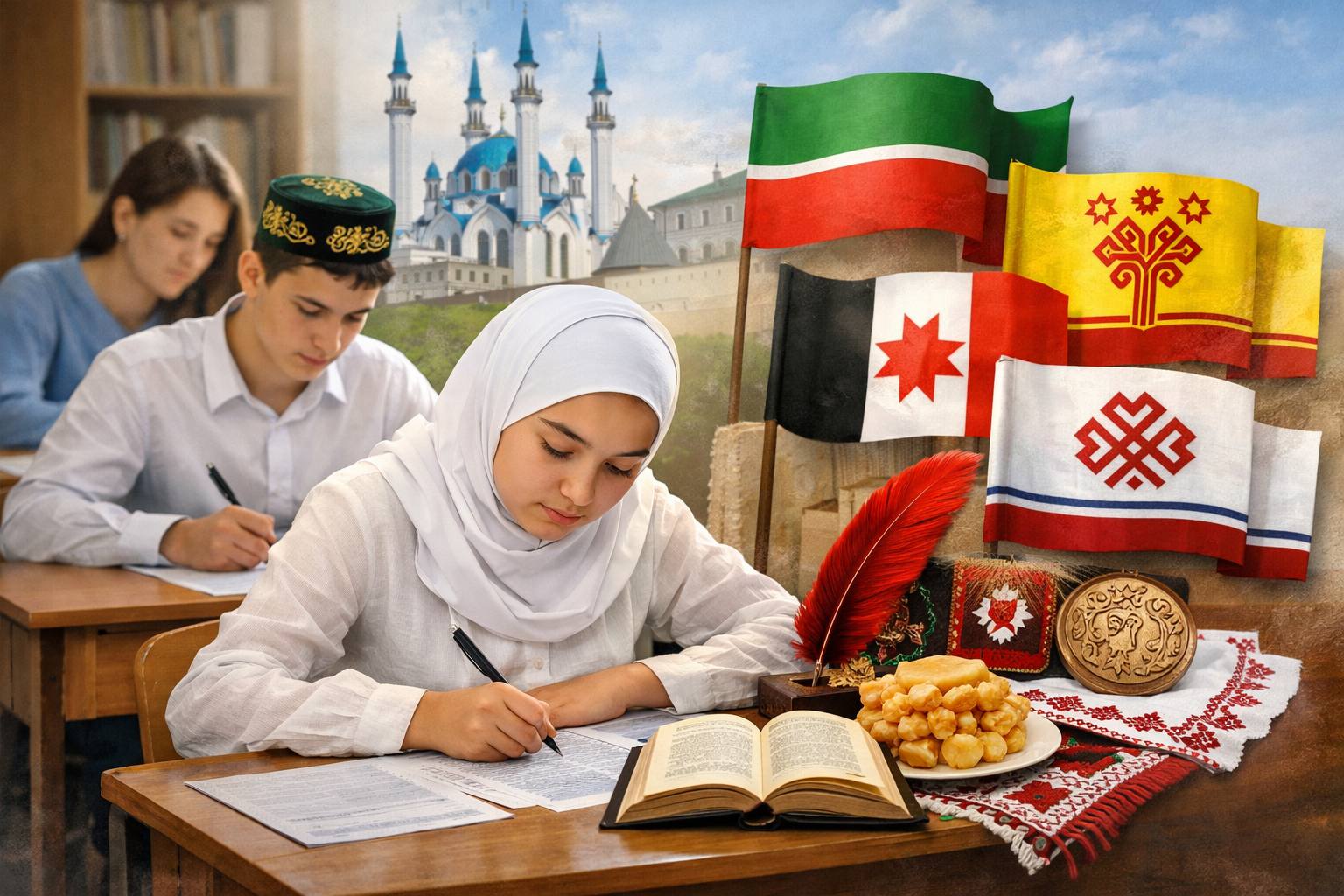 В Татарстане выросло число выпускников, сдающих экзамен по родному языку