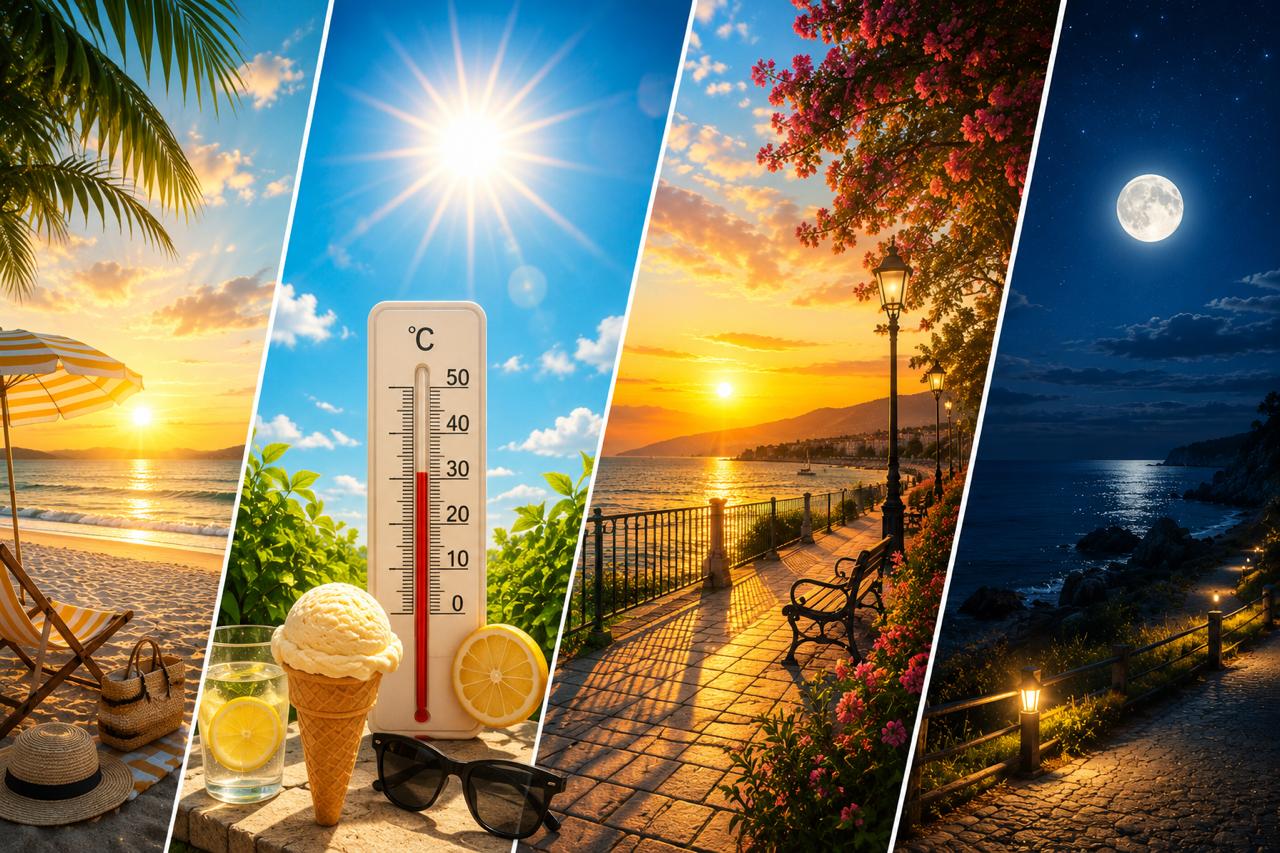 +30°C и ни облачка: май в самом разгаре!